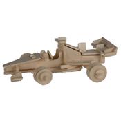 Puzzle Bois 3D Voiture de course F1 - 4 x 15 cm