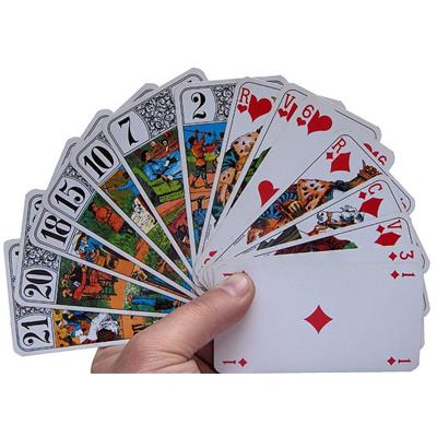 Jeux de tarot 78 cartes 6 x 11 cm