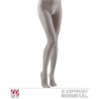 Collants argents brillants M/L