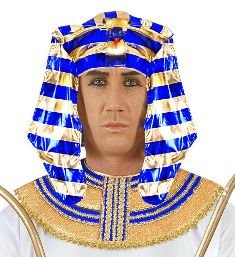 Coiffe pharaon égyptien brillante