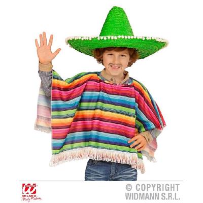 Poncho mexicain enfant 5/10 ans