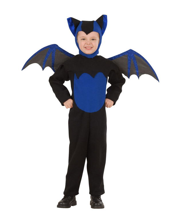 Déguisement Chauve-souris Bébé - Grenouillère Velours - Capuche - Taille 0-24 Mois - Pour Halloween