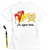 T-Shirt homme 60 ans à dédicacer - Taille M