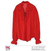 Chemise pirate femme rouge - Taille M/L