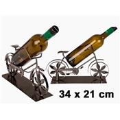 Support bouteille métal bicyclette 34 x 21 cm