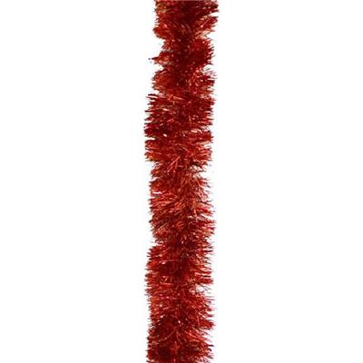 Guirlande chenille rouge - 2 mètres