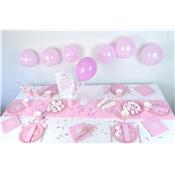 Set de table de princesse (10 assiettes,10 gobelets,20 serviettes)