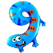 Ballon Alu 9 Animal 45 cm