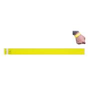 20 Bracelets Tyvek jaune