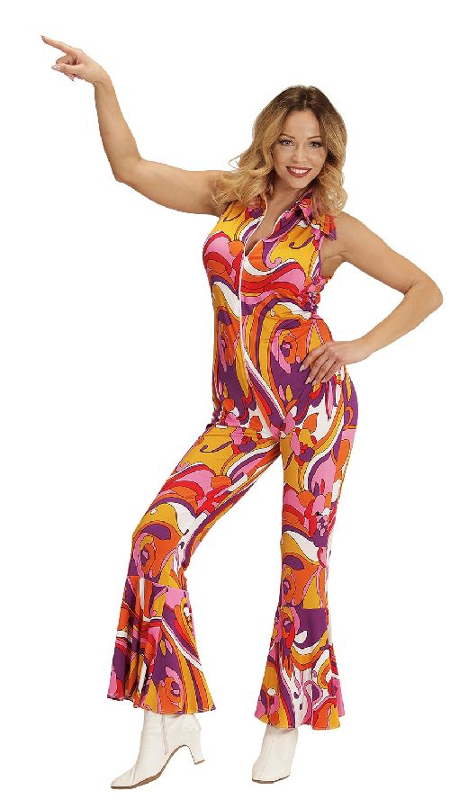 Justaucorps femme groovy 70's -Taille L