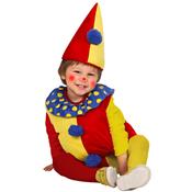 Baby clown rembourré (2/3 ans) - 90/104 cm