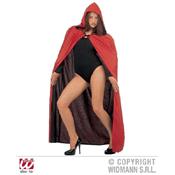 Cape Luxe Noir Intérieur Rouge (140 cm)