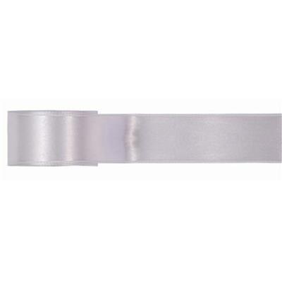 Ruban blanc satiné 5 m X 25 mm