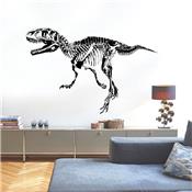 Sticker adhésif squelette dinosaure (68 x 104 cm)