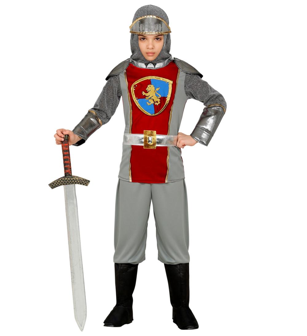 Déguisement chevalier médiéval gris - 11/13 ans