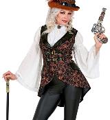 Gilet steampunk femme - Taille L/XL