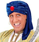 Turban bleu indou ali baba