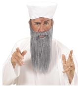 Turban blanc arable avec barbe