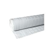 Nappe blanche damasse traiteur/réception XXL - 100 mètres x 1.20 