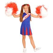 Déguisement Cheerleader Rouge et Bleu -11/13 ans