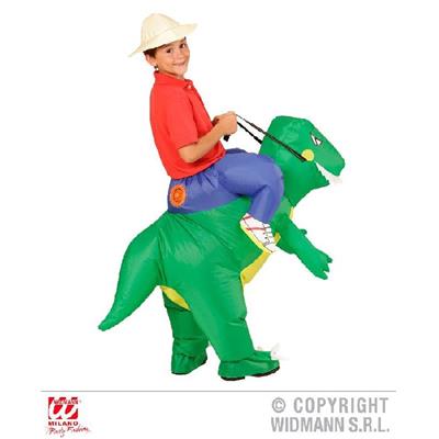 Déguisement dinosaure gonflable enfant