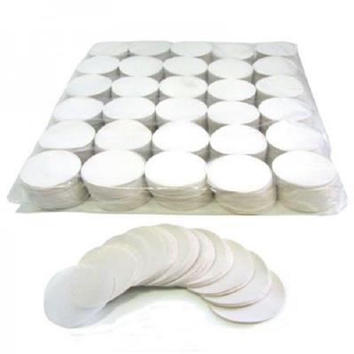 70 gr confettis papier de soie ronds blancs 5 cm -anti-feu