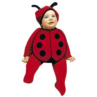 Le Bébé Coccinelle (Bavoir et Bonnet)