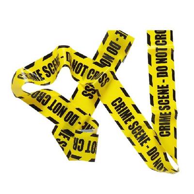 Ruban pvc "crime scene-do not cross " 7.20 mètres