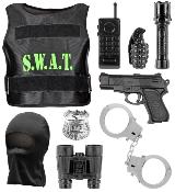 Panoplie SWAT complète enfant - 6/12 ans