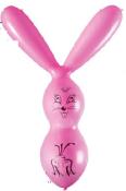 1 ballon lapin 90 cm ( couleurs variées)